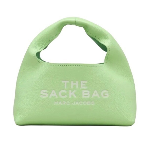 Marc Jacobs Handbags - MARC JACOBS The Sack Bag Mini Green‎ Leather Purse with Pouch NWOT